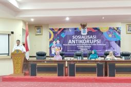 Pemkot Pangkalpinang gelar penyuluhan antikorupsi kepada anggota TP PKK