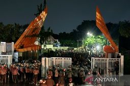 Ratusan pendukung PSIS blokade akses masuk Stadion Jatidiri Semarang