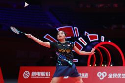 Gregoria kecewa dengan penampilan di hari pertama fase grup WTF 2024 di China