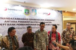 Pemprov Banten tandatangani "Shareholder Agreement" dengan Bank Jatim