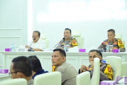 Polda Jambi rapat koordinasi kesiapan operasi Natal dan Tahun Baru 2024