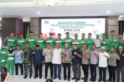 Pemkab dan Koni Langkat beri tali asih kepada atlet peraih medali PON