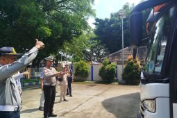 Jelang Nataru, Satlantas Ponorogo "ramp check" angkutan umum