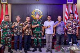 Lantamal IX Ambon-FKPPI jalin sinergitas kuatkan nilai kebangsaan bagi kaum muda