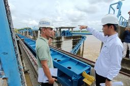 Antisipasi banjir, perbaikan Bendungan Gerak Bojonegoro dikebut