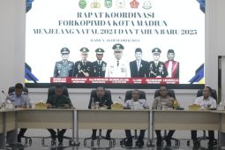 Forkopimda Madiun gelar rakor pengamanan Natal 2024 & Tahun Baru 2025