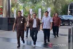 Mantan Menkumham Yasonna Laoly penuhi panggilan penyidik KPK