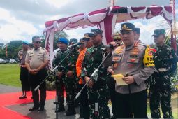 Kapolri: 141.605 personel gabungan disiagakan untuk amankan Nataru