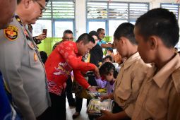 OKI uji coba makan bergizi gratis di SDN Sunggutan Air Besar