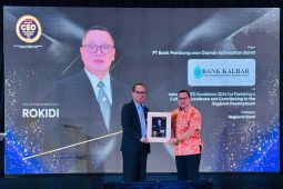 Bank Kalbar sabet penghargaan Indonesia CEO Excellence Award 2024