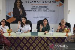 Wamen Kependudukan dan Pembangunan Keluarga tinjau inovasi GENTING Kota Denpasar