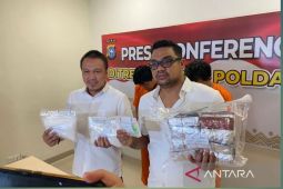 2,6 kg sabu dan 6 ribu pil H5 stok akhir tahun disita polisi Riau