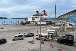 Pelabuhan Bakauheni sepi penumpang pada Selasa siang