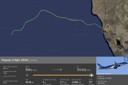 Azerbaijan buka penyelidikan atas pesawatnya yang jatuh di Kazakhstan Barat
