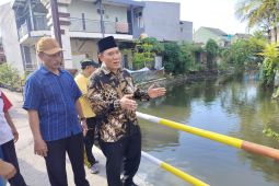 Komisi VII DPR tinjau pemukiman terdampak banjir di Sidoarjo