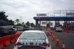 Tol Jagorawi arah Jakarta terapkan contraflow atas diskresi Kepolisian