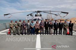 Indonesian peacekeeping task force leaves Colombo, sailing to Oman