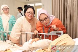 Menteri PPPA jenguk perempuan korban kekerasan ojek pangkalan