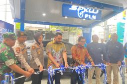 PLN UID Sulselrabar meresmikan SPKLU ke-61 di Makassar