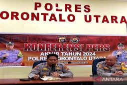 Polres Gorontalo Utara menangani 199 kasus pidana sepanjang 2024