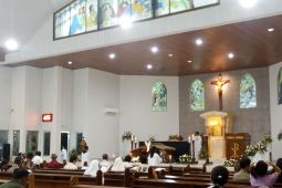 Gereja Regina Pacis Tanjungpandan gelar misa tutup tahun