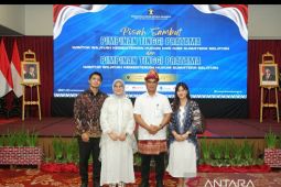 Kemenkumham Sumsel gelar pisah sambut Pimti dan pelepasan purna bakti Kakanwil Ilham