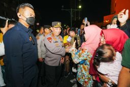 Kapolri cek langsung  pengamanan acara Tahun Baru 2025 di Bundaran HI
