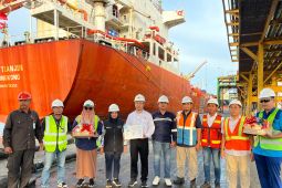 Pelindo Regional 1 Belawan lepas kapal terakhir 2024, ini kapalnya