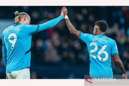 Manchester City lanjutkan tren positif usai hajar West Ham 4-1