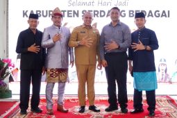 Pj Bupati Langkat Faisal Hasrimy hadiri HUT Ke-21 Serdang Bedagai