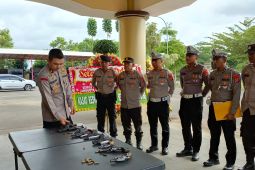Antisipasi penyalahgunaan senpi, Propam Polres Serang periksa anggota