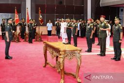 Panglima TNI menekankan pentingnya interoperabilitas kepada pejabat baru