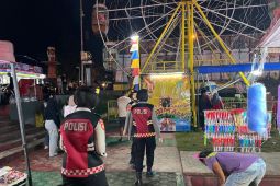 Direktorat Samapta Polda Maluku Utara gelar patroli malam di Ternate cegah kriminalitas