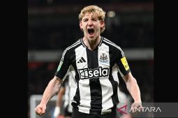 Newcastle United taruh satu kaki di final setelah tundukkan Arsenal 2-0