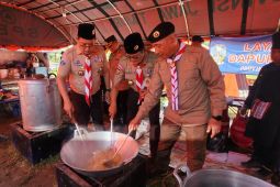Pramuka Jatim edukasi makan bergizi gratis dan distribusikan 12.600 makanan