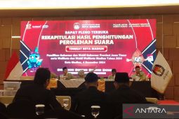 KPU Kota Madiun gelar penetapan hasil Pilkada 2024