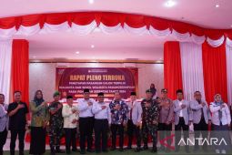 KPU tetapkan Letnan - Levi Wali Kota-Wakil Wali Kota Kota Padangsidimpuan  terpilih