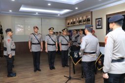 Kapolda Jambi pimpin upacara penyerahan jabatan pejabat utama