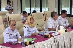 Pj Bupati Tabalong sampaikan capaian. kinerja ke Kemendagri