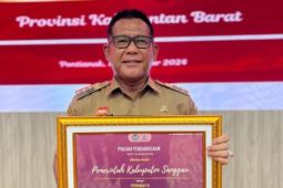 Pemkab Sanggau Raih Penghargaan dari DJPb Kalbar