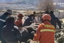 Gempa Tibet, China 6,8 M 61 ribu orang terluka