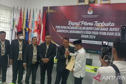 KPU Labura tetapkan Paslon HEBAT jadi bupati/wakil bupati