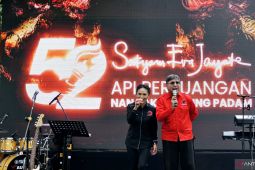 Ketum PDIP Megawati saksikan pertunjukan seni-budaya sebelum buka HUT ke-52