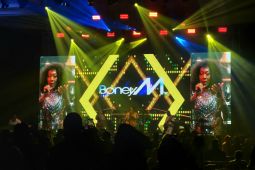 Boney M goyang penonton di Jakarta