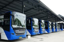 Ini bus listrik VKTR-Karoseri Laksana baru untuk TransJakarta beroperasi