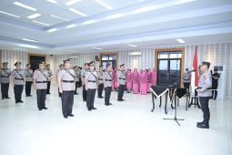 Kapolda pimpin sertijab pejabat utama Polda Jambi