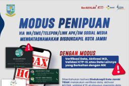 Waspada! penipuan atasnamakan petugas pelayanan Dukcapil Kota Jambi