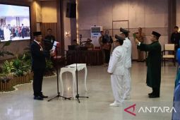 Direktur Keuangan KPK Isnaeni dilantik sebagai Penjabat Bupati Bangka