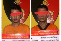 Satresnarkoba Polresta Pangkalpinang ringkus dua pengedar sabu