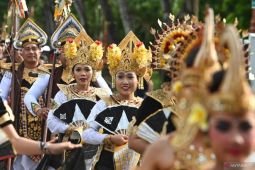 Parade Seni dan Budaya Bali di kawasan The Nusa Dua
